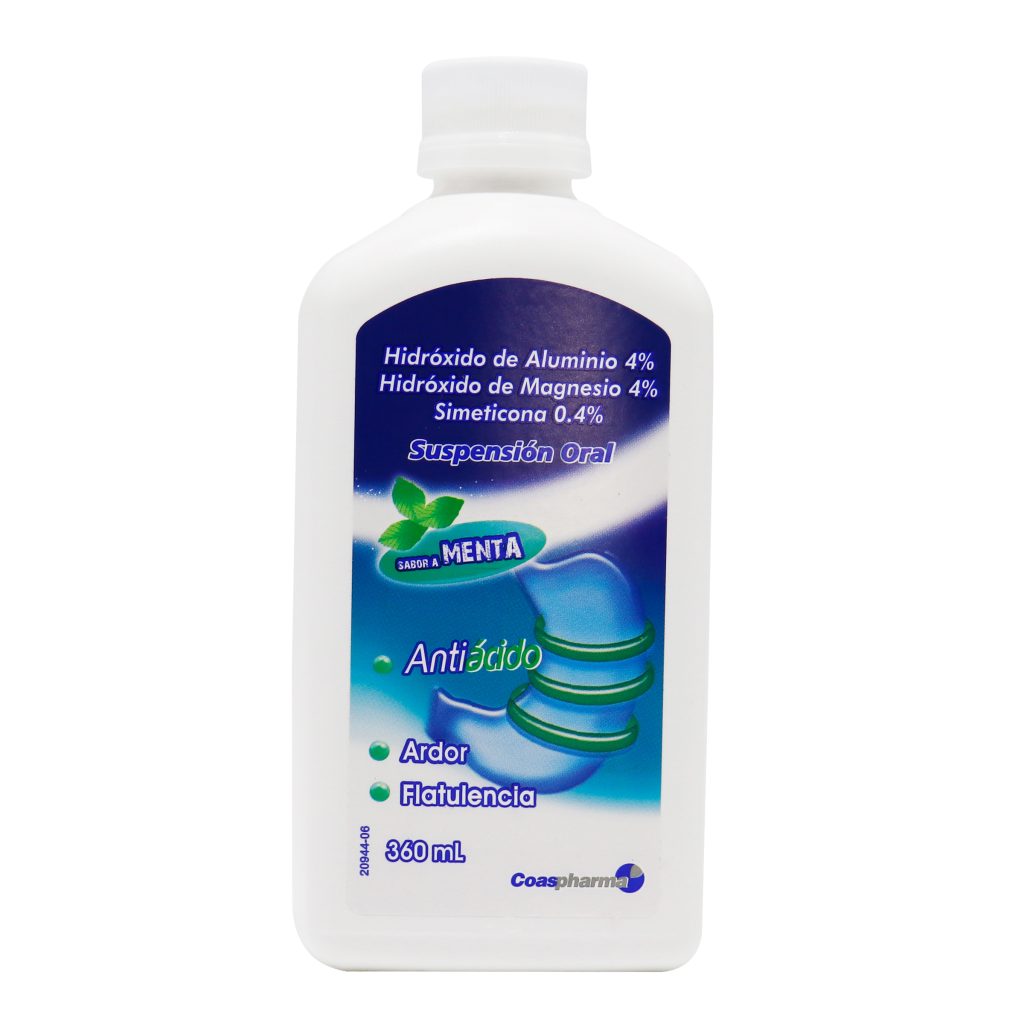 Hidróxido de aluminio y magnesio Coaspharma 360ml