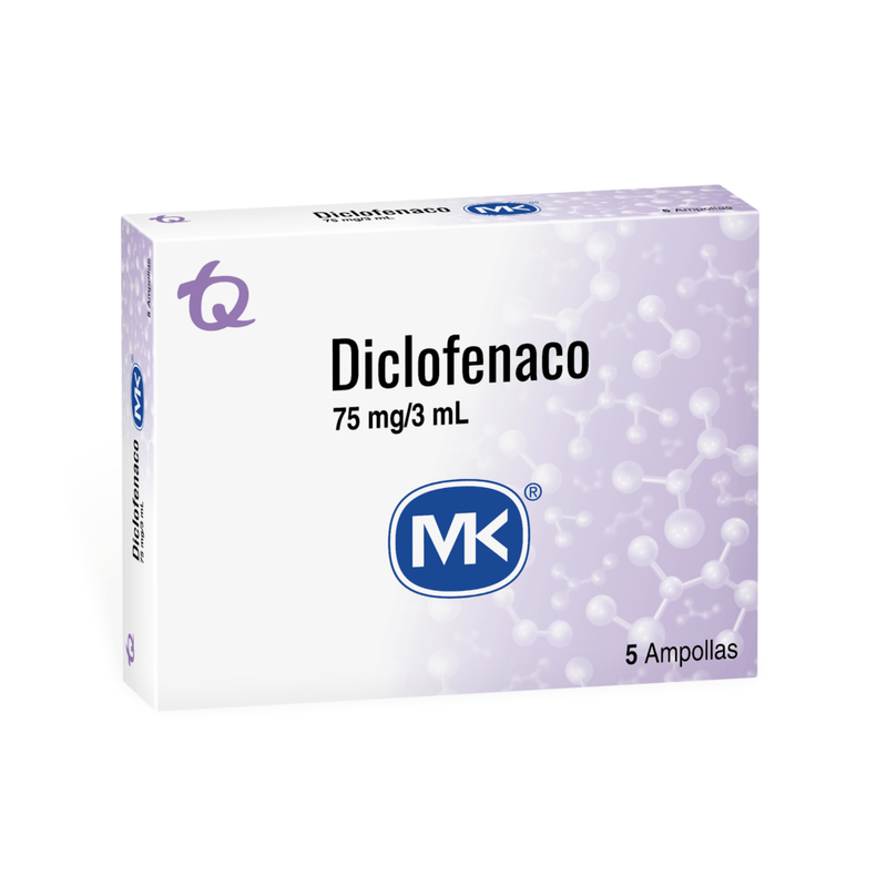 976 - Diclofenaco  75 mg / 3 ml MK