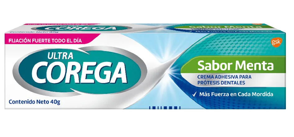 936 - Corega Ultra sabor Menta 40g