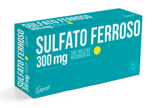 97 - Sulfato Ferroso 300 MG Laproff