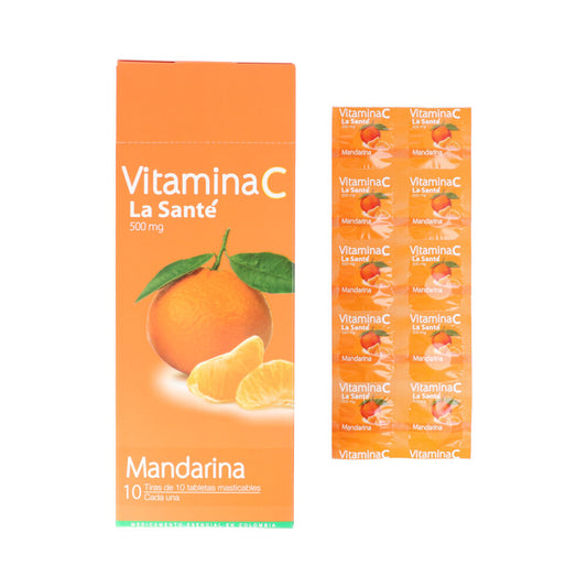 980 - Vitamina C Mandarina - 10 Unidades