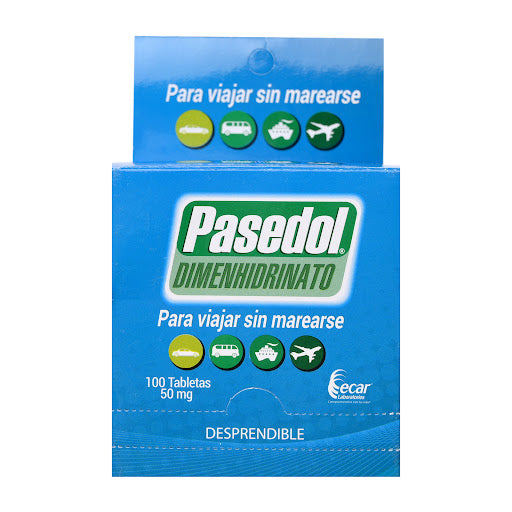 947 - Pasedol  Dimenhidrinato - Sobre 4 Unidades